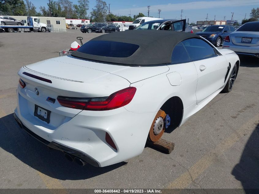2020 BMW M8 COMPETITION - WBSDZ0C08LCE00728