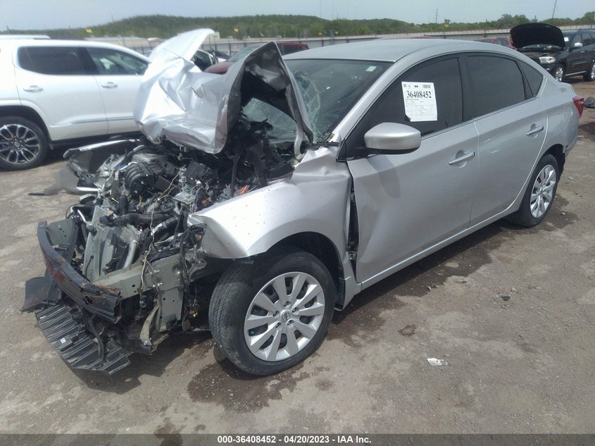 VIN 3N1AB7AP0KY251261 2019 NISSAN SENTRA S