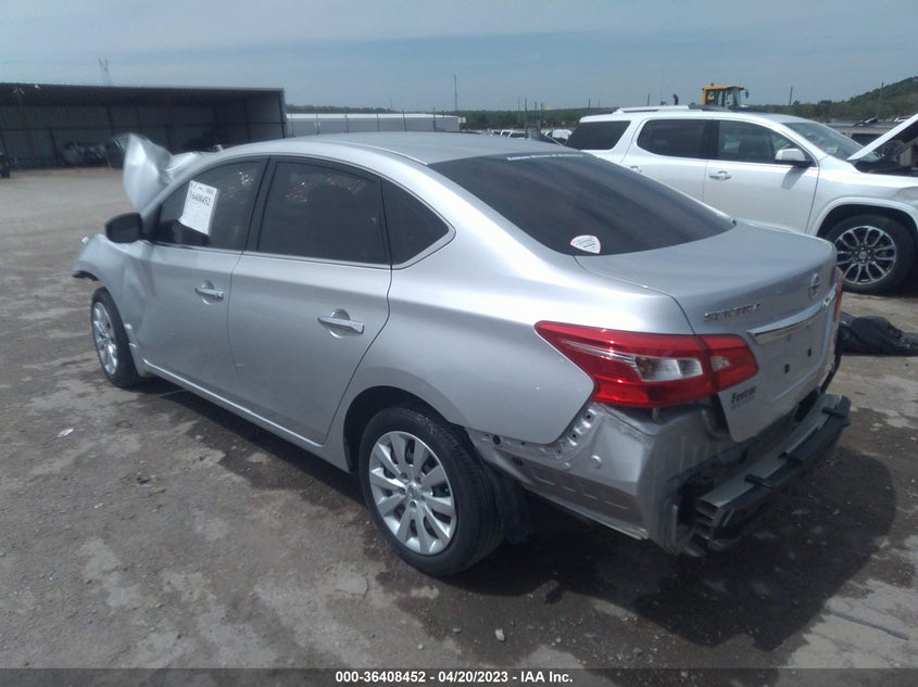VIN 3N1AB7AP0KY251261 2019 NISSAN SENTRA S