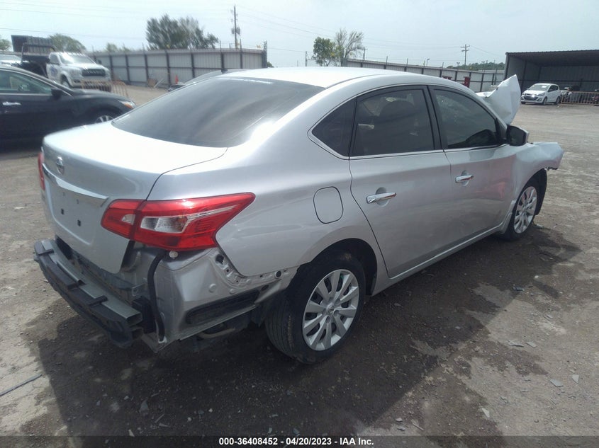 VIN 3N1AB7AP0KY251261 2019 NISSAN SENTRA S