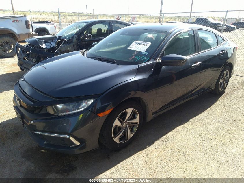 2019 HONDA CIVIC SEDAN LX - 19XFC2F68KE038305