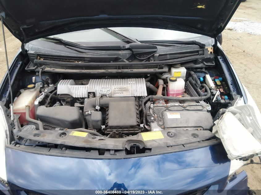 2013 TOYOTA PRIUS ONE/TWO/THREE/FOUR/FIVE - JTDKN3DU0D1631131