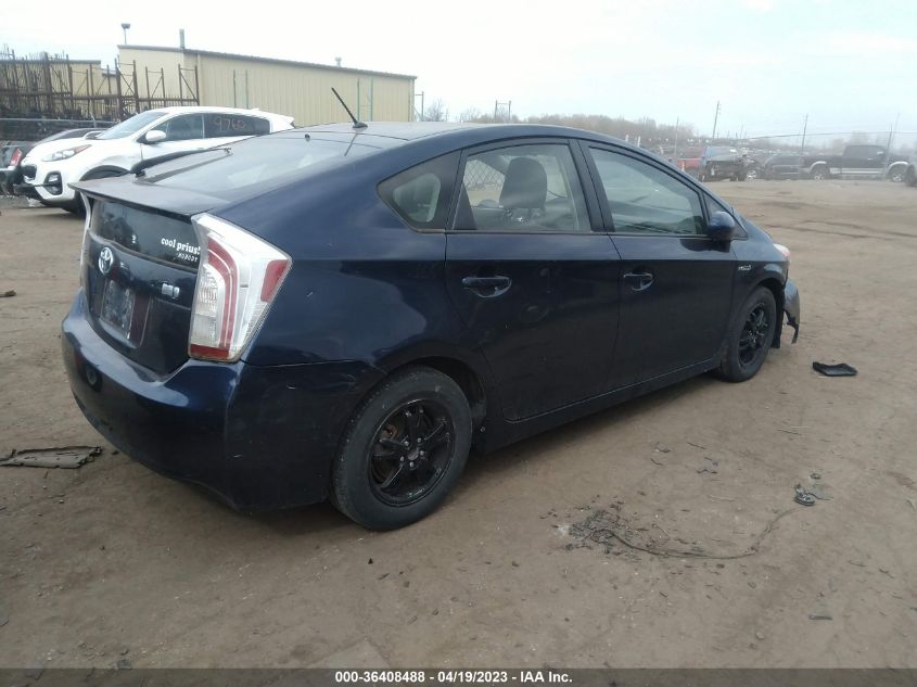 2013 TOYOTA PRIUS ONE/TWO/THREE/FOUR/FIVE - JTDKN3DU0D1631131