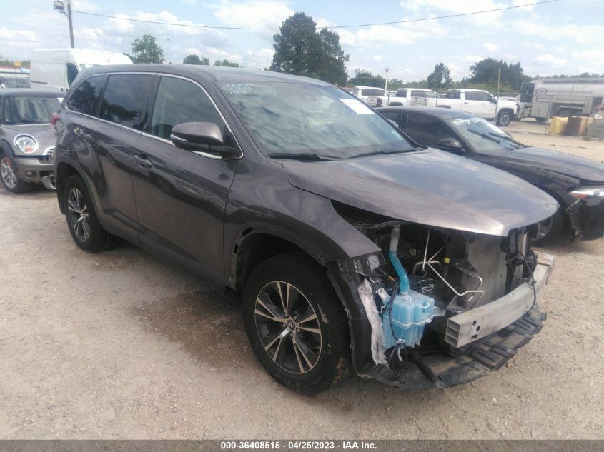 2019 TOYOTA HIGHLANDER LE - 5TDBZRFH7KS961680