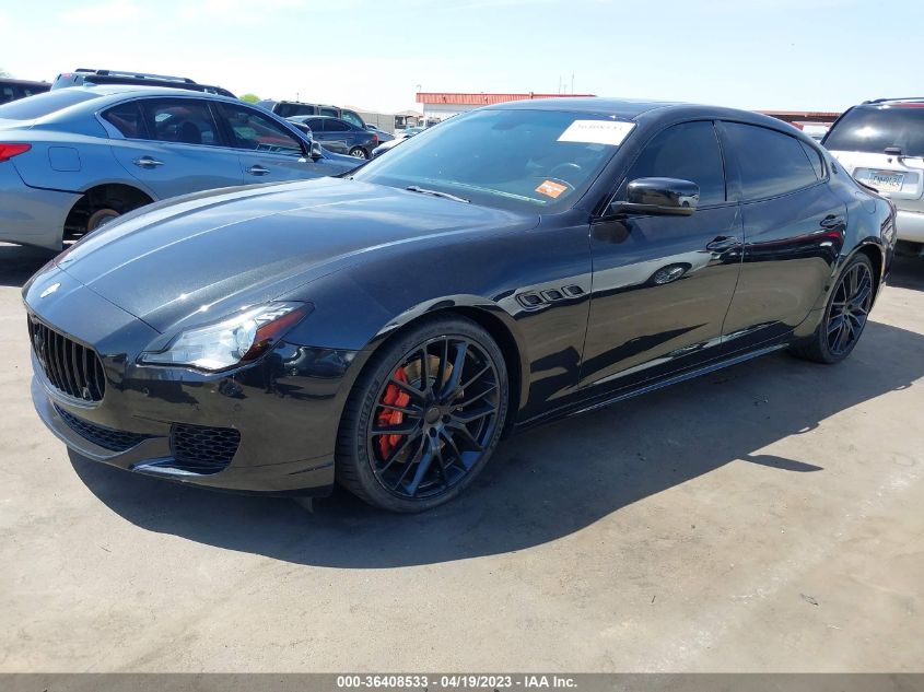 2015 MASERATI QUATTROPORTE GTS ZAM56PPA3F1149335