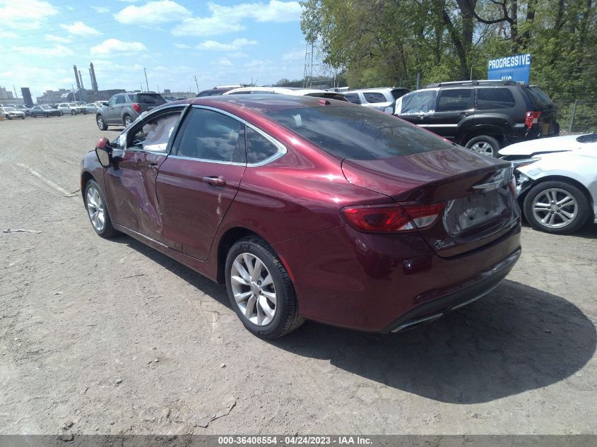 2015 CHRYSLER 200 C - 1C3CCCCG3FN527948