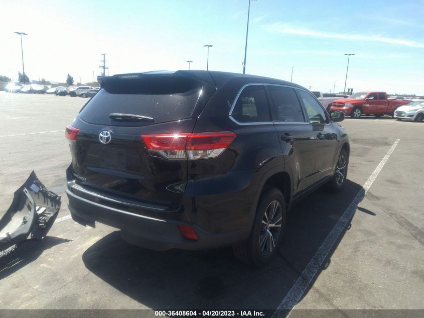 2018 TOYOTA HIGHLANDER LE - 5TDZZRFH6JS259427