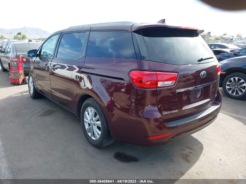 2017 KIA SEDONA LX - KNDMB5C16H6331929