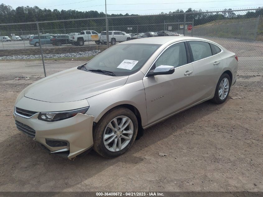 2016 CHEVROLET MALIBU LT - 1G1ZE5ST7GF194572