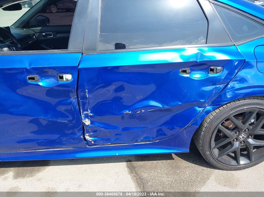 VIN 2HGFE2F51NH556509 2022 HONDA CIVIC SEDAN SPORT