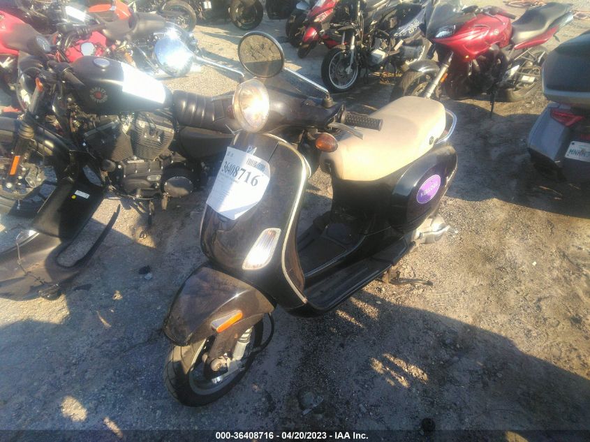 2009 VESPA LX 150 ZAPM448F095014291
