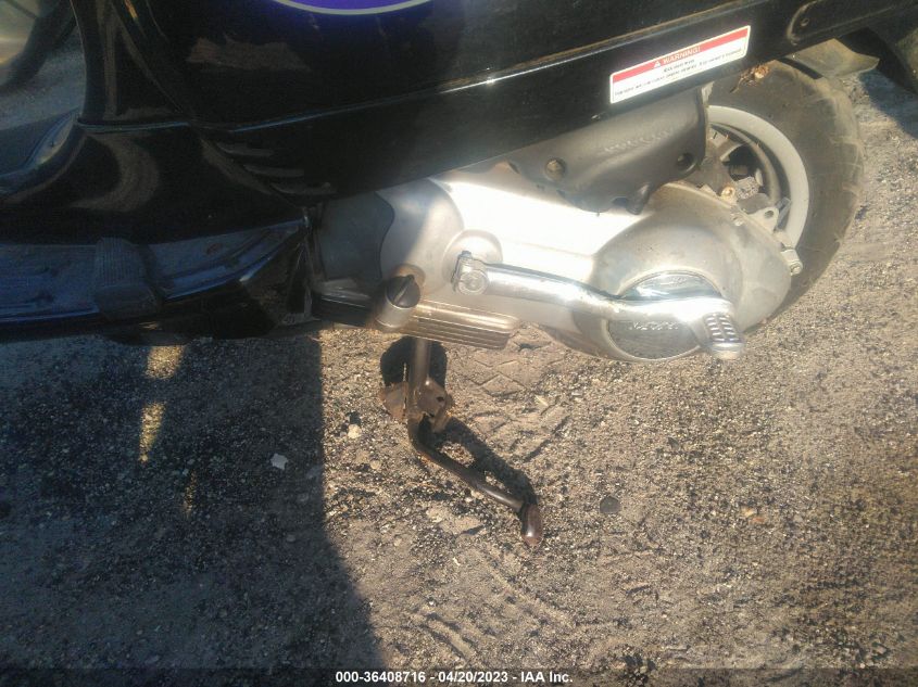 2009 VESPA LX 150 ZAPM448F095014291