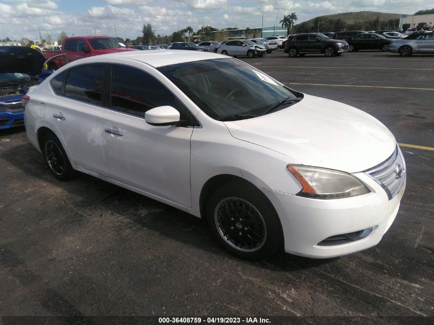 2014 NISSAN SENTRA SV - 3N1AB7APXEL656626