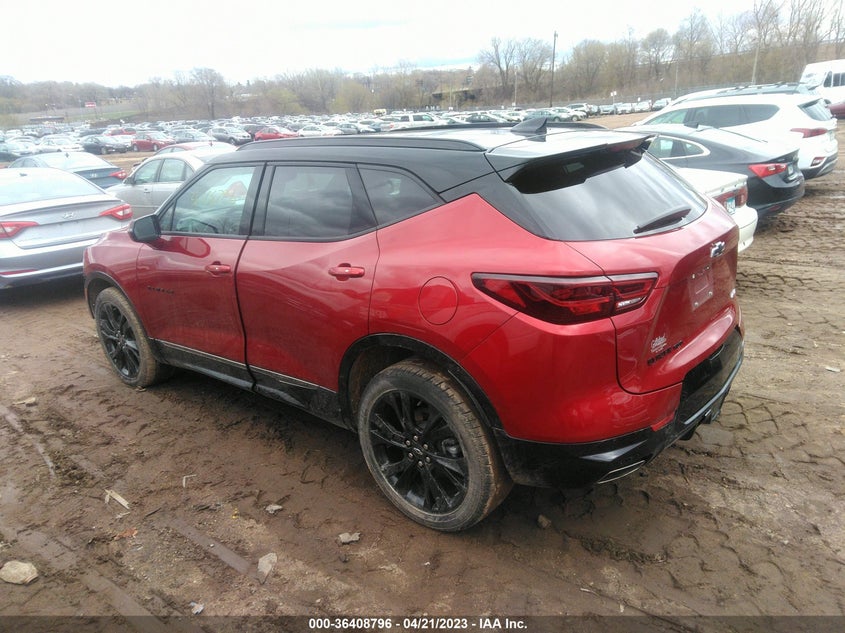 VIN 3GNKBKRS1PS124047 2023 CHEVROLET BLAZER RS