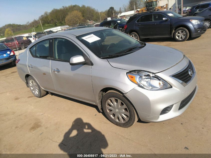 2014 NISSAN VERSA SV - 3N1CN7AP7EL839367