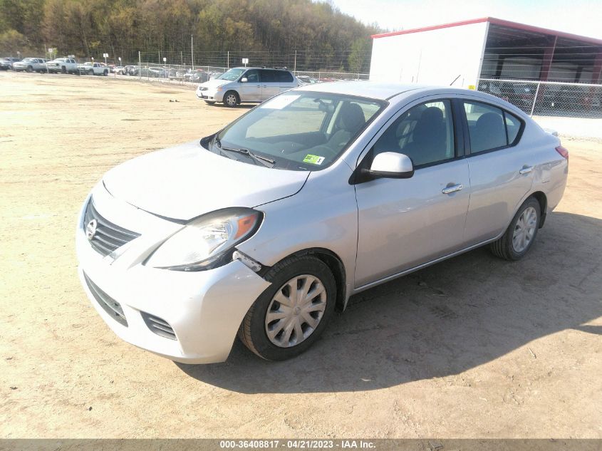 2014 NISSAN VERSA SV - 3N1CN7AP7EL839367