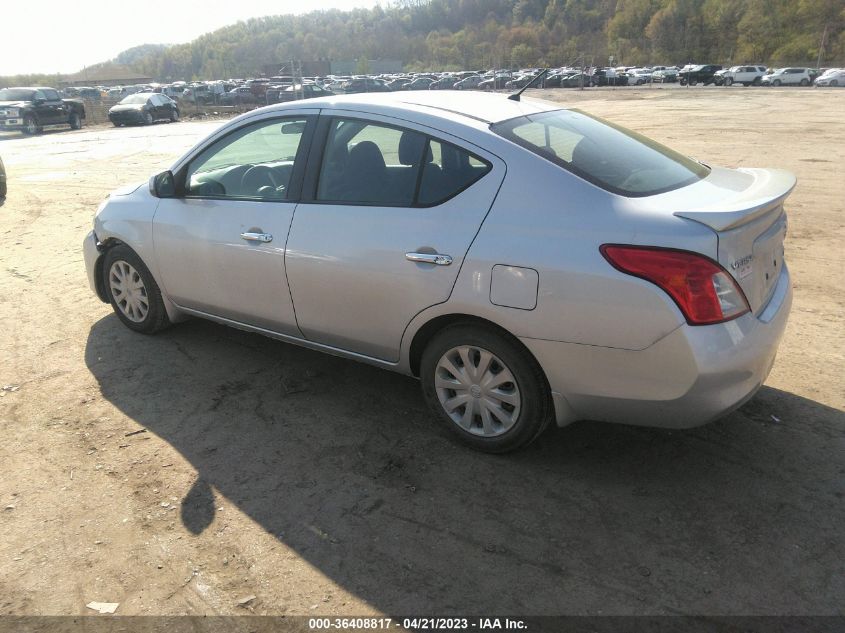 2014 NISSAN VERSA SV - 3N1CN7AP7EL839367