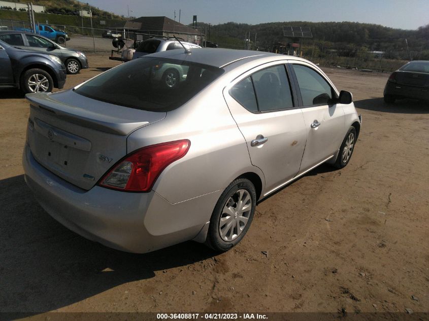 2014 NISSAN VERSA SV - 3N1CN7AP7EL839367