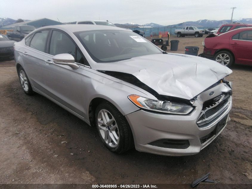 2016 FORD FUSION SE - 3FA6P0H75GR284121