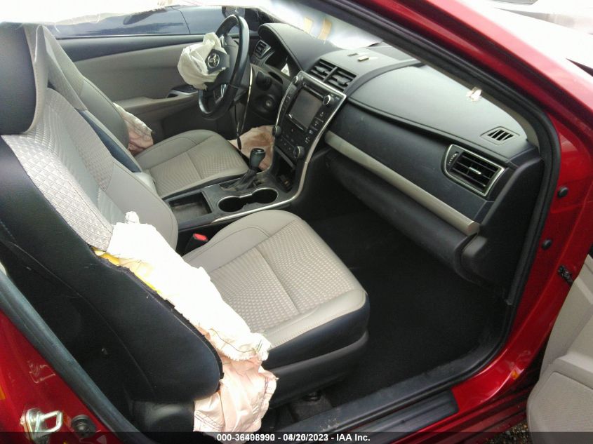 2015 TOYOTA CAMRY XLE/SE/LE/XSE - 4T1BF1FKXFU975110