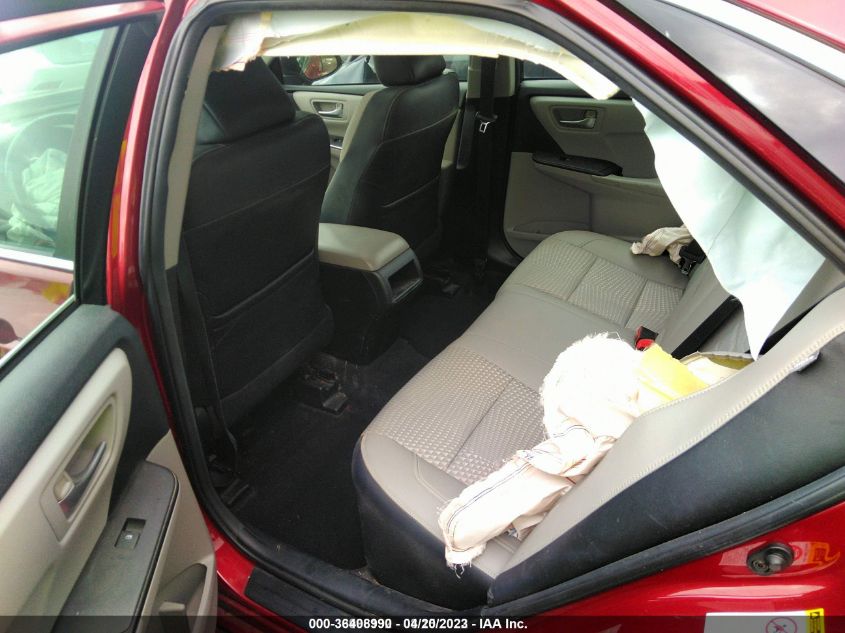 2015 TOYOTA CAMRY XLE/SE/LE/XSE - 4T1BF1FKXFU975110