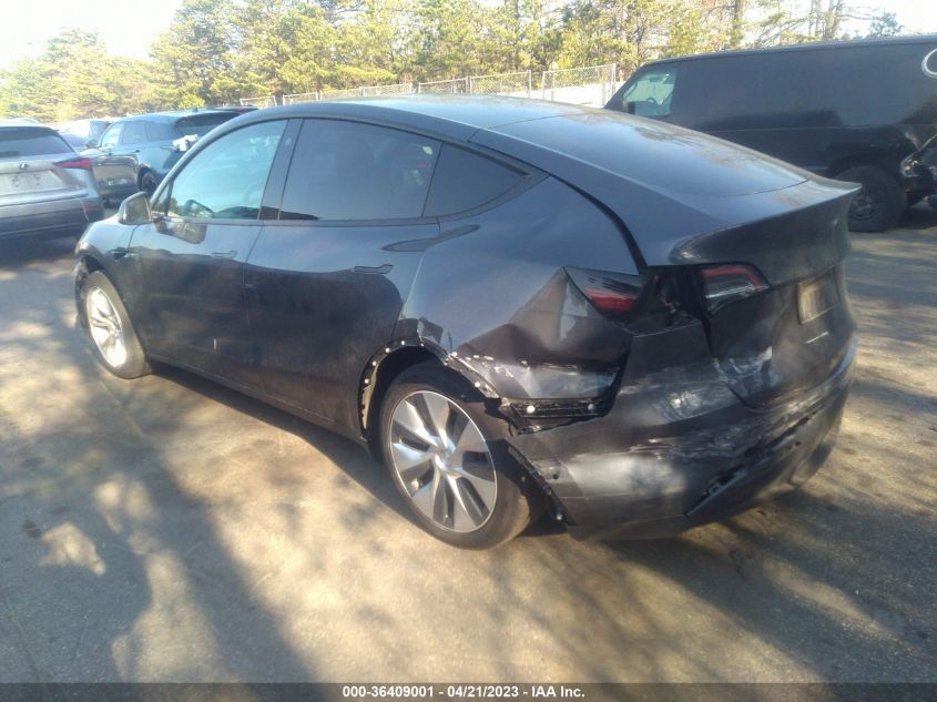 2021 TESLA MODEL Y LONG RANGE - 5YJYGDEEXMF083471