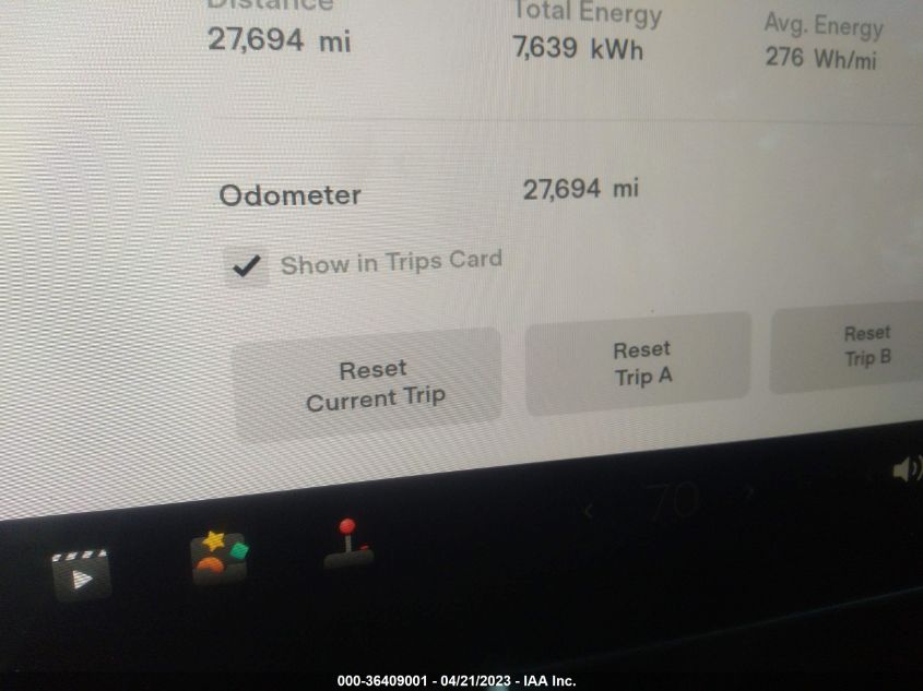2021 TESLA MODEL Y LONG RANGE - 5YJYGDEEXMF083471