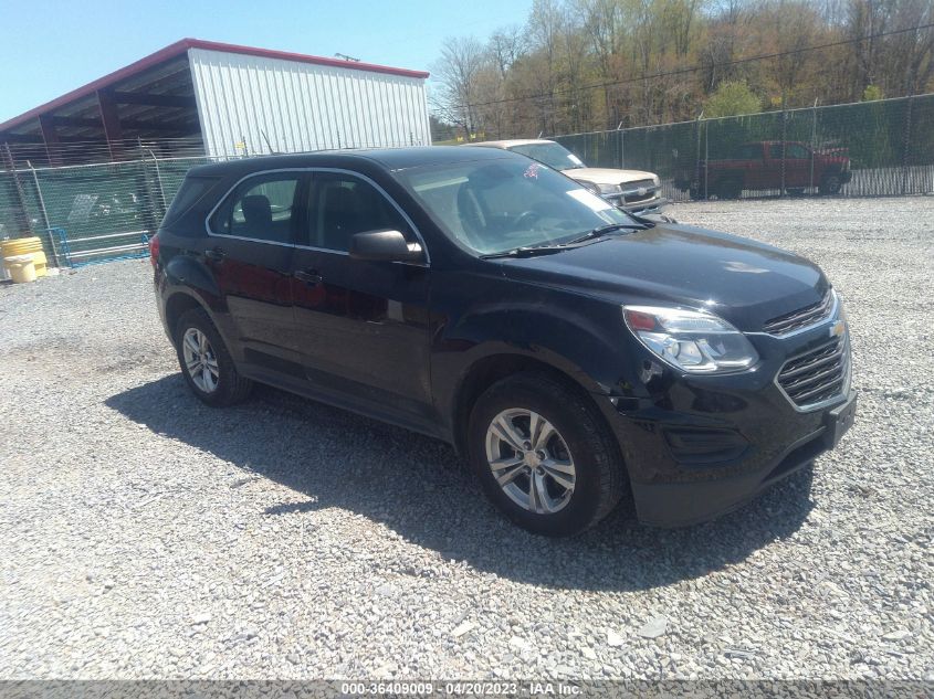 2017 CHEVROLET EQUINOX LS - 2GNALBEK5H1525953