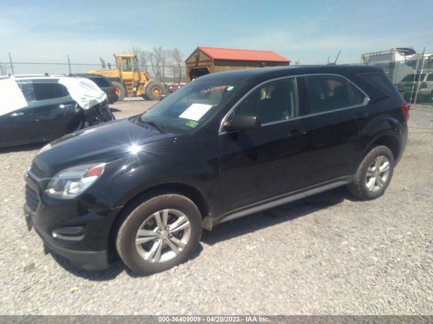 2017 CHEVROLET EQUINOX LS - 2GNALBEK5H1525953