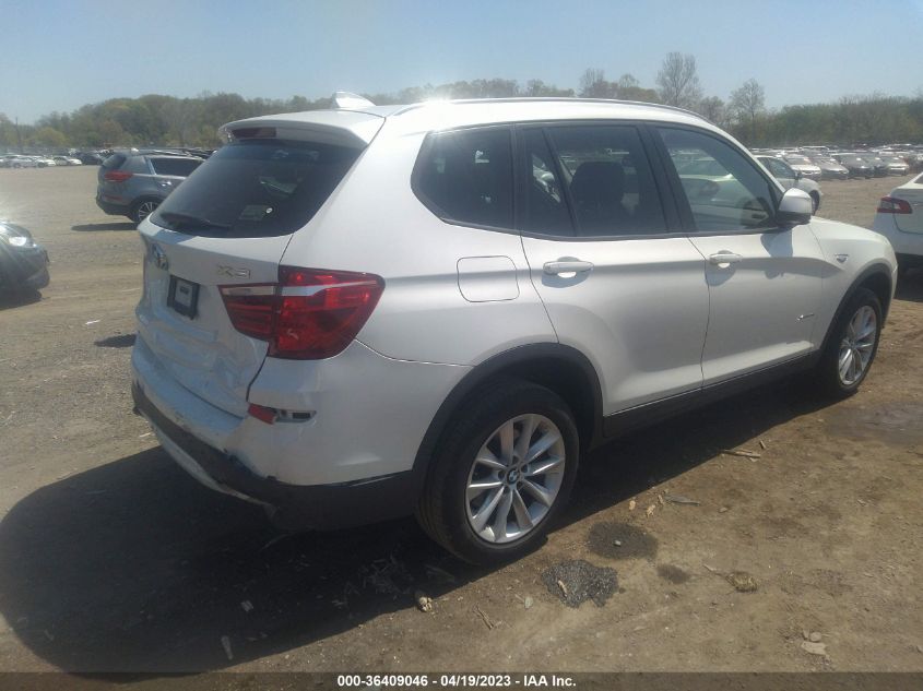 2017 BMW X3 XDRIVE28I - 5UXWX9C36H0W79878