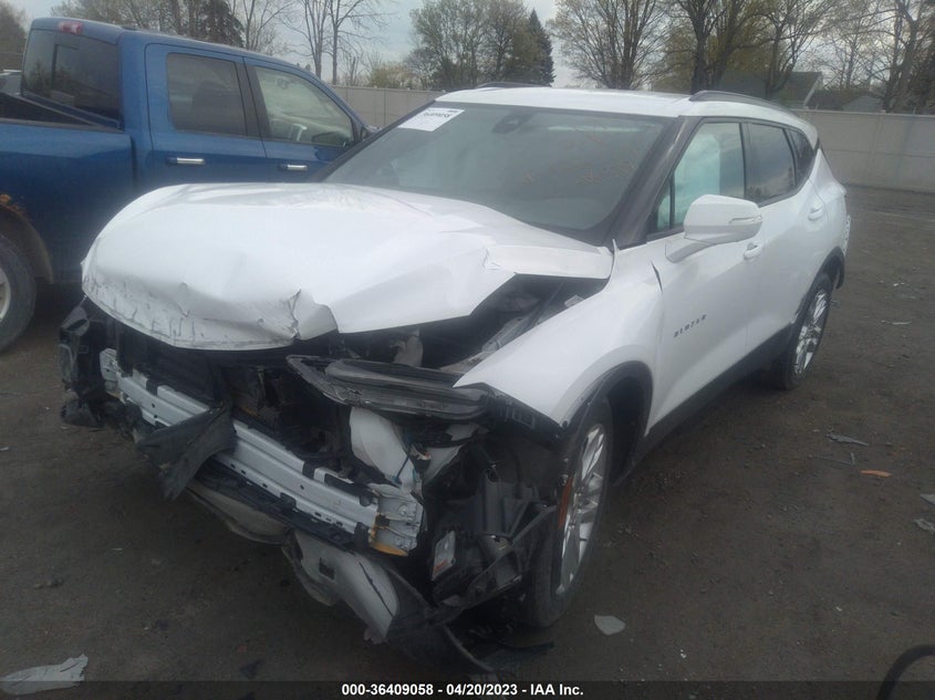 VIN 3GNKBJRS5LS667244 2020 CHEVROLET BLAZER LT