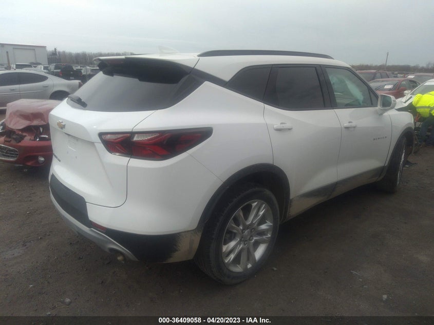 VIN 3GNKBJRS5LS667244 2020 CHEVROLET BLAZER LT