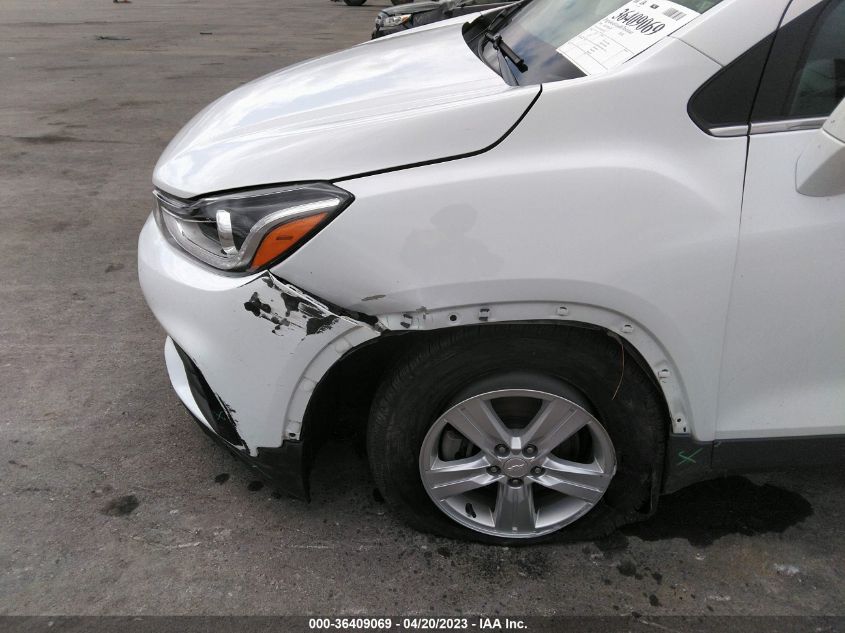 2019 CHEVROLET TRAX LT - 3GNCJLSB2KL186681