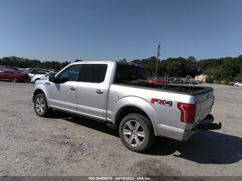 2016 FORD F-150 XLT/XL/LARIAT/PLATINUM - 1FTEW1EG9GFB91893