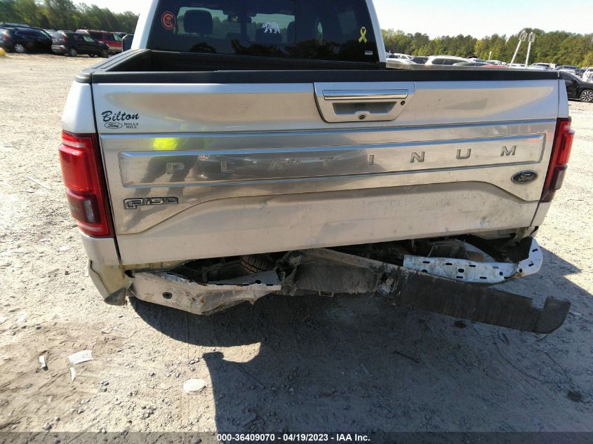 2016 FORD F-150 XLT/XL/LARIAT/PLATINUM - 1FTEW1EG9GFB91893
