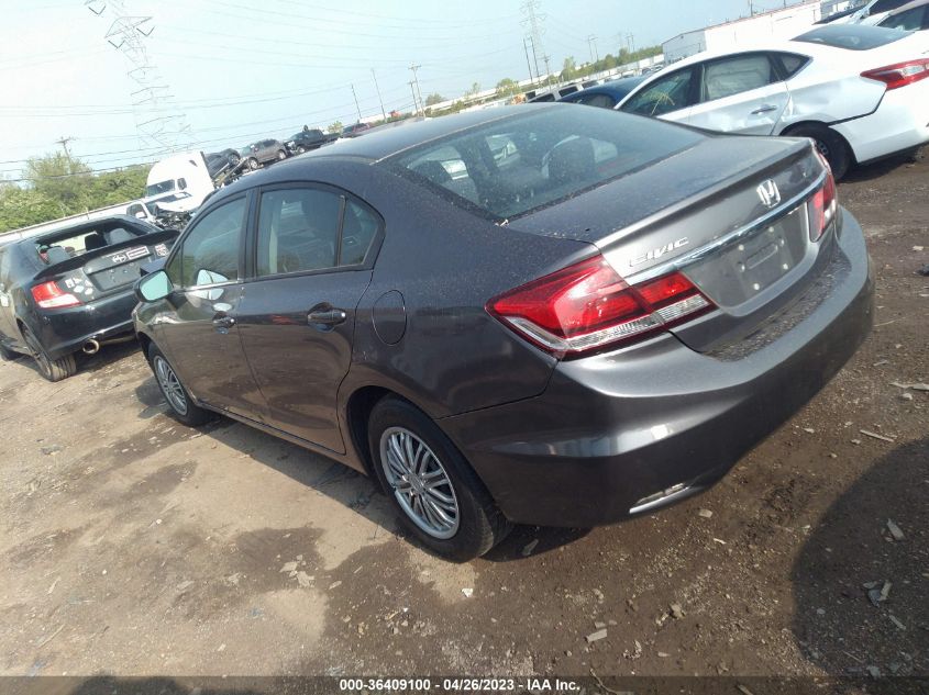 2015 HONDA CIVIC SEDAN LX - 19XFB2F57FE093019
