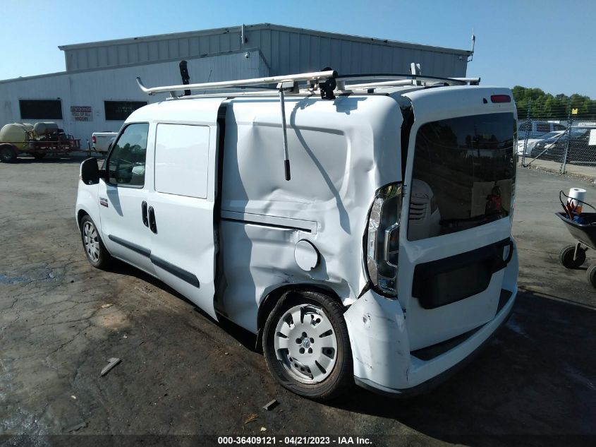 2016 RAM PROMASTER CITY CARGO VAN TRADESMAN SLT ZFBERFBT7G6C17645