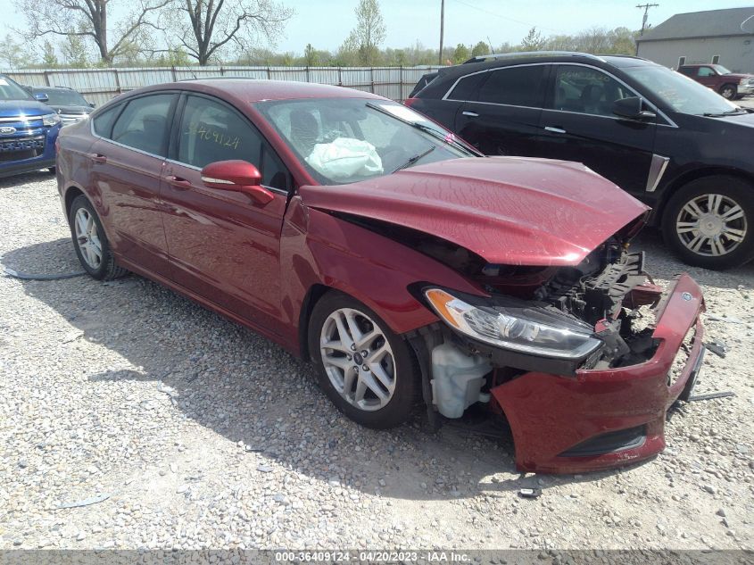 2016 FORD FUSION SE - 1FA6P0H70G5126675