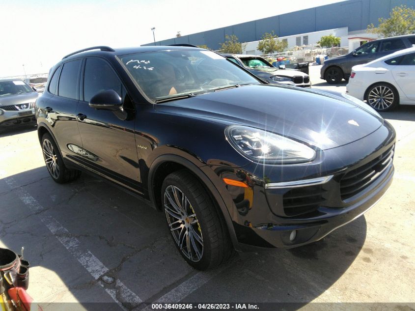 2015 PORSCHE CAYENNE S E-HYBRID - WP1AE2A23FLA53332