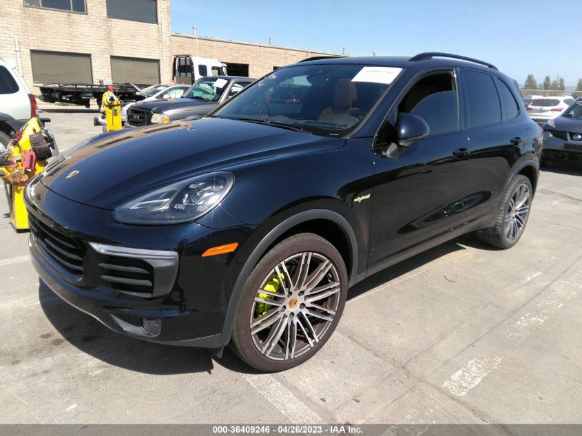 2015 PORSCHE CAYENNE S E-HYBRID - WP1AE2A23FLA53332