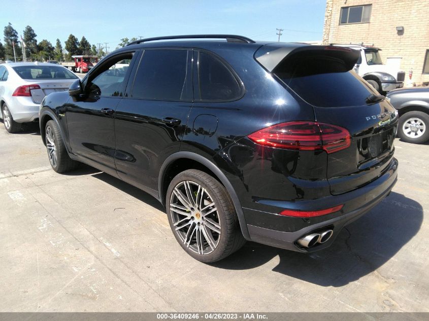 2015 PORSCHE CAYENNE S E-HYBRID - WP1AE2A23FLA53332