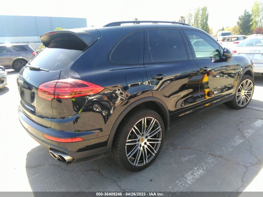2015 PORSCHE CAYENNE S E-HYBRID - WP1AE2A23FLA53332