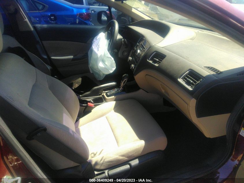 2013 HONDA CIVIC SDN LX - 19XFB2F54DE281462