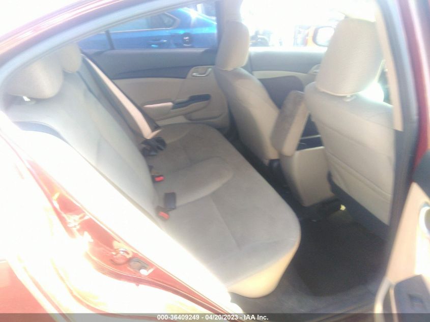 2013 HONDA CIVIC SDN LX - 19XFB2F54DE281462