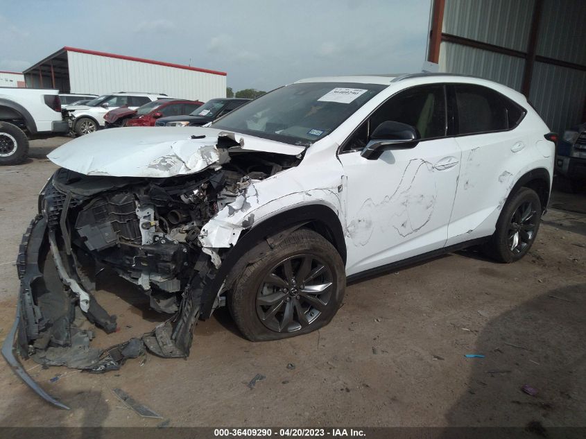 2018 LEXUS NX NX 300 JTJYARBZ6J2098261