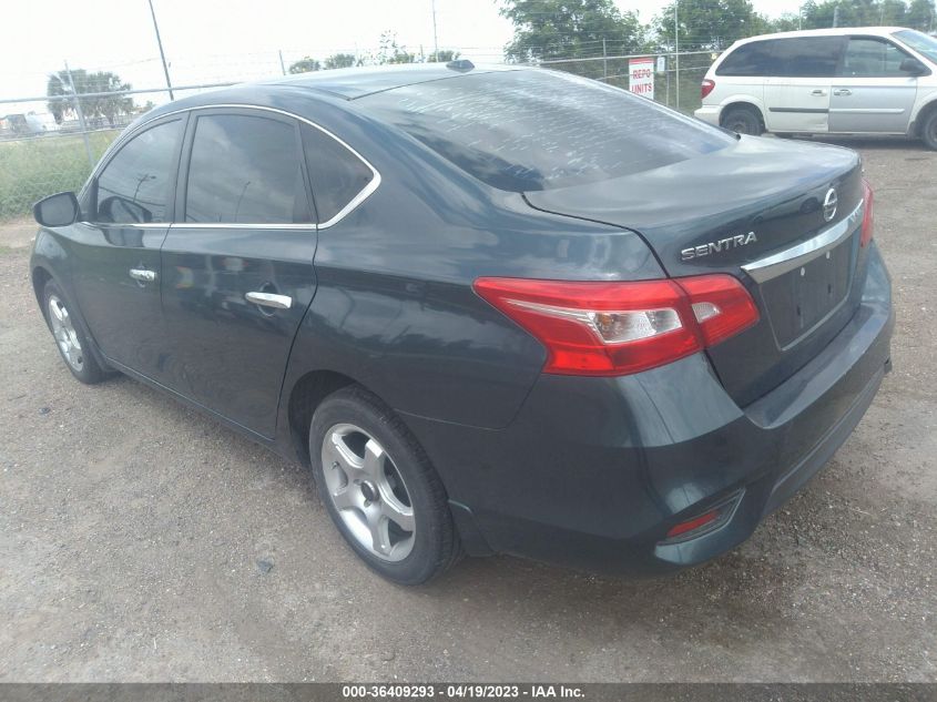2016 NISSAN SENTRA SV - 3N1AB7AP2GL658230