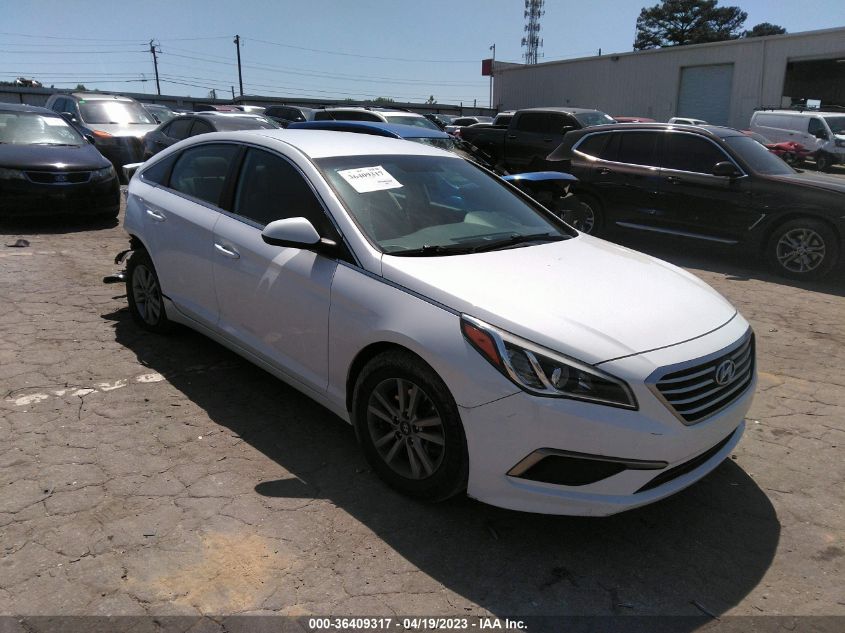 2016 HYUNDAI SONATA 2.4L - 5NPE24AFXGH417083