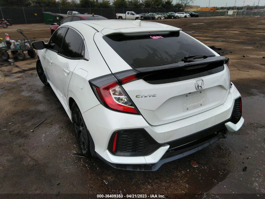 2019 HONDA CIVIC HATCHBACK EX - SHHFK7H69KU204708