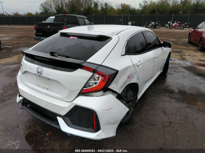 2019 HONDA CIVIC HATCHBACK EX - SHHFK7H69KU204708