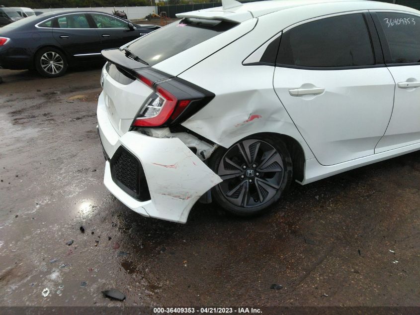 2019 HONDA CIVIC HATCHBACK EX - SHHFK7H69KU204708